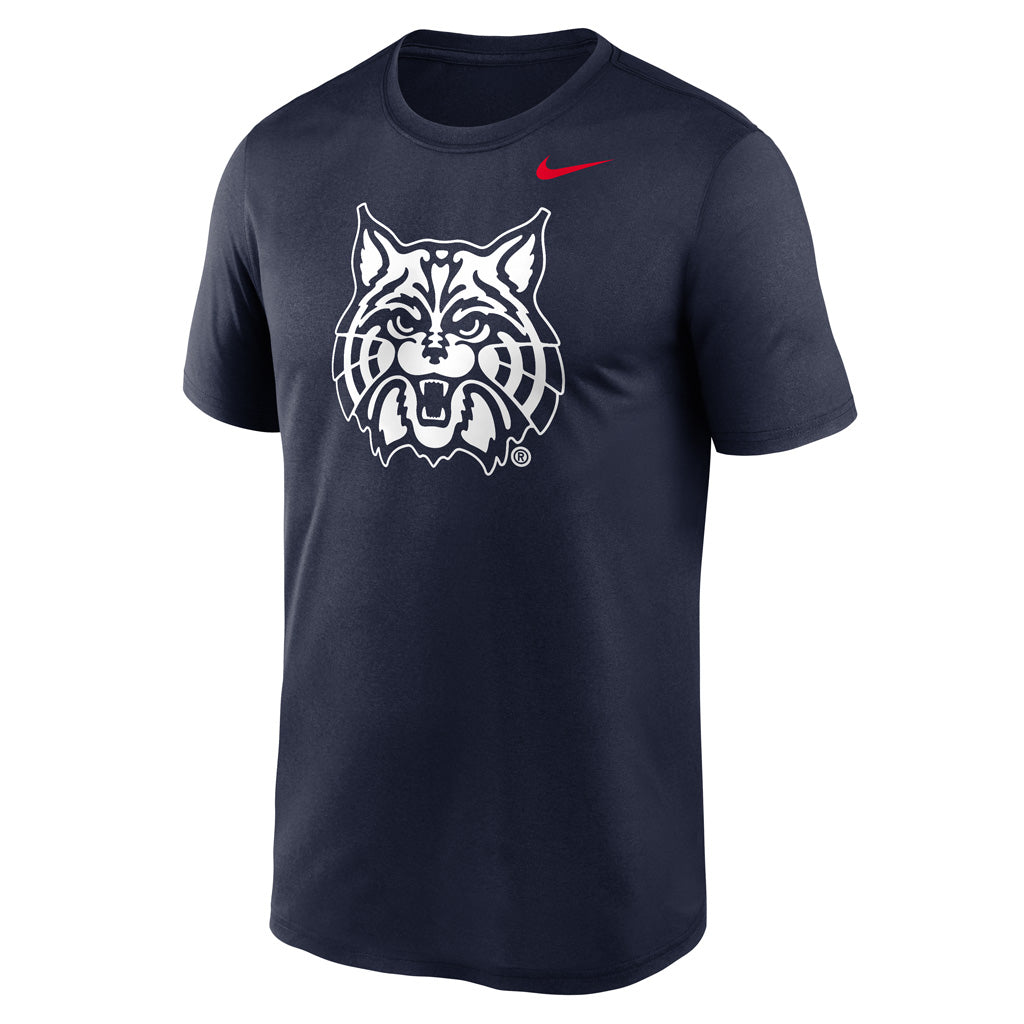 NCAA Arizona Wildcats Nike Cathead Logo Legend T-Shirt - Navy