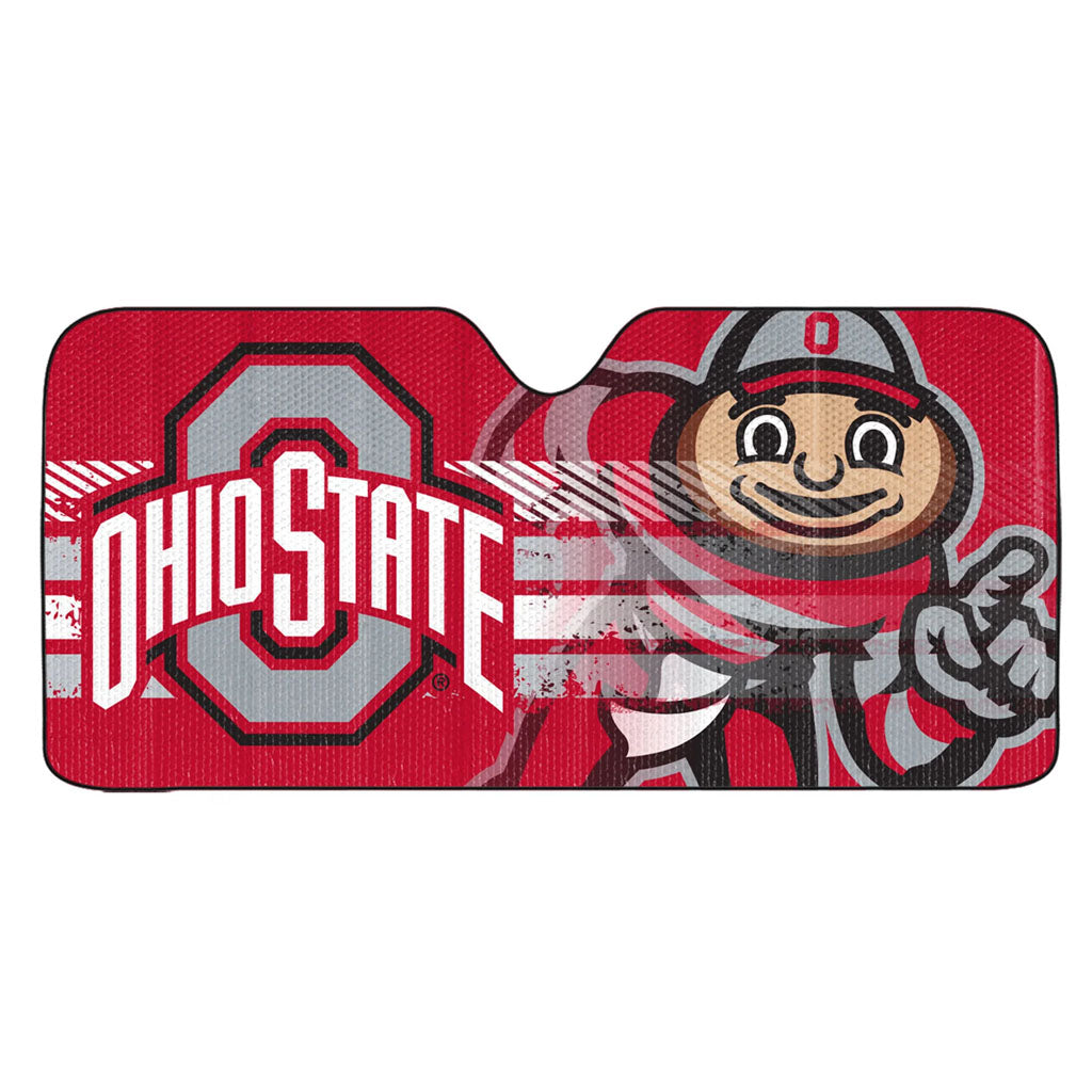 NCAA Ohio State Buckeyes Logo Brands Sunshade