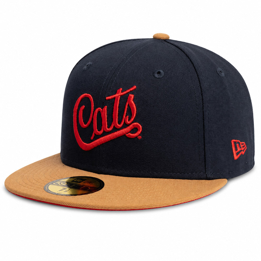NCAA Arizona Wildcats New Era Cats Script Archive 59FIFTY Hat- Navy