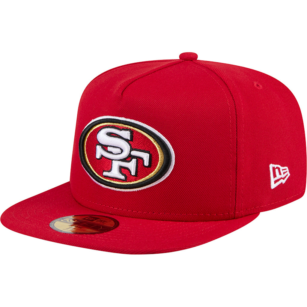 NFL San Francisco 49ers New Era A-Frame 59FIFTY Fitted Hat