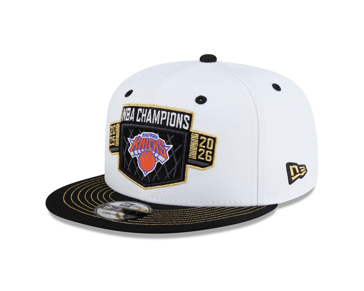 NBA New York Knicks New Era 2026 Champ Locker Room 9FIFTY Hat- White
