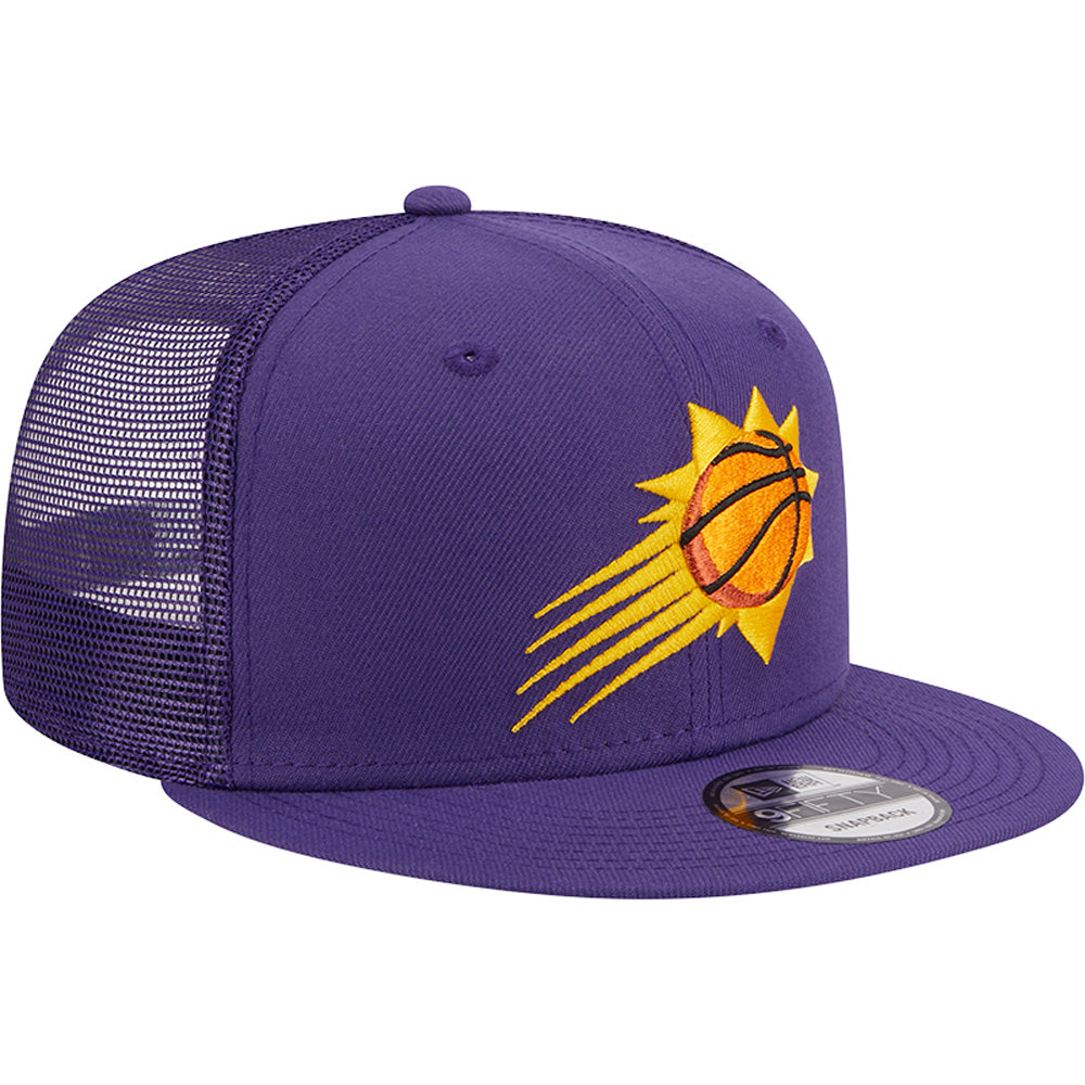 NBA Phoenix Suns New Era Trucker 9FIFTY Snapback Hat - Purple