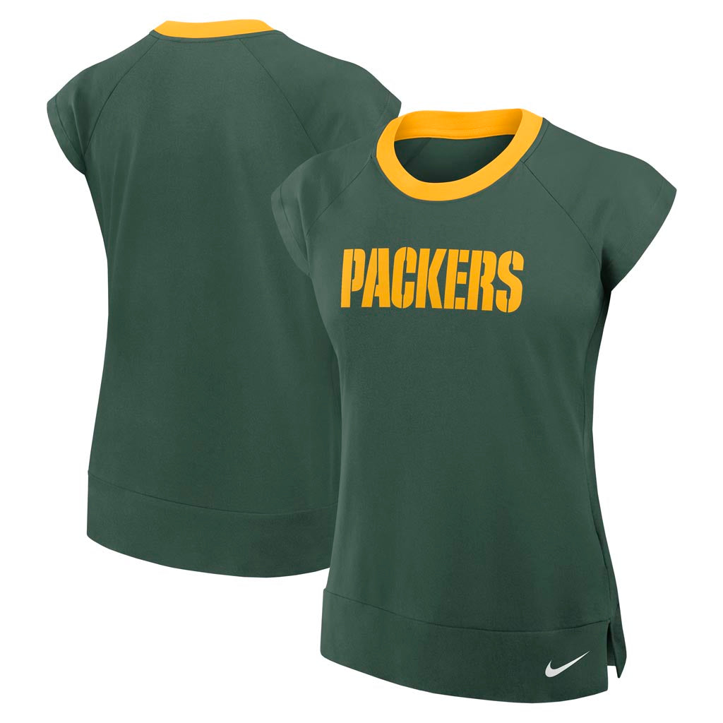 NFL Green Bay Packers Women's Nike Mid Sleeve Top - Green