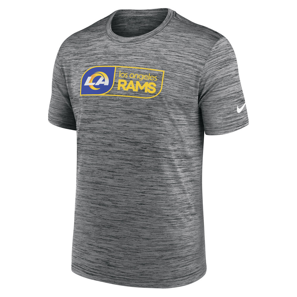 NFL Los Angeles Rams Nike Jock Tag Velocity T-Shirt - Black