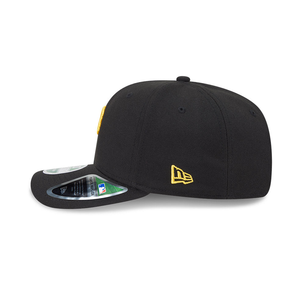 MLB Pittsburgh Pirates New Era Player Replica 9SEVENTY Stretch-Snapback Hat - Black
