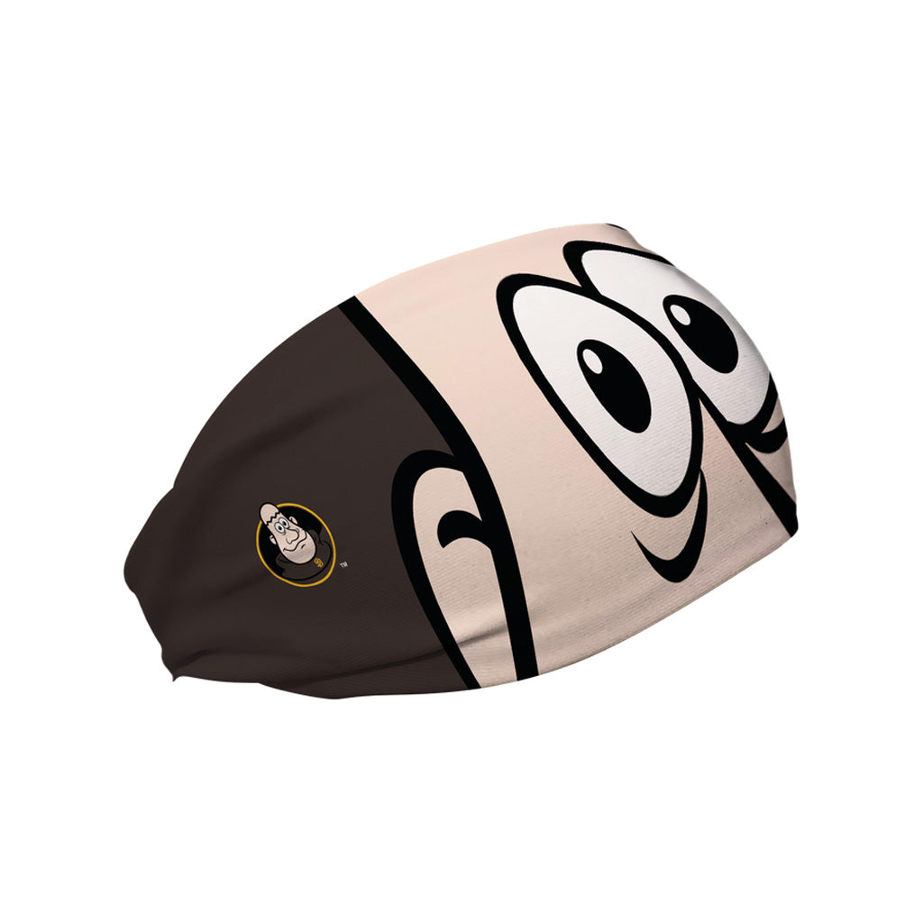 MLB San Diego Padres Vertical Athletics Mascot Stare Headband - Brown
