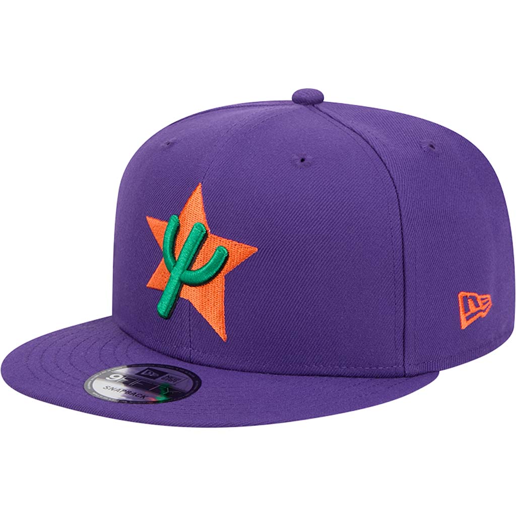 NBA Phoenix Suns New Era 2024/25 City Edition Alternate 9FIFTY Snapback Hat - Purple