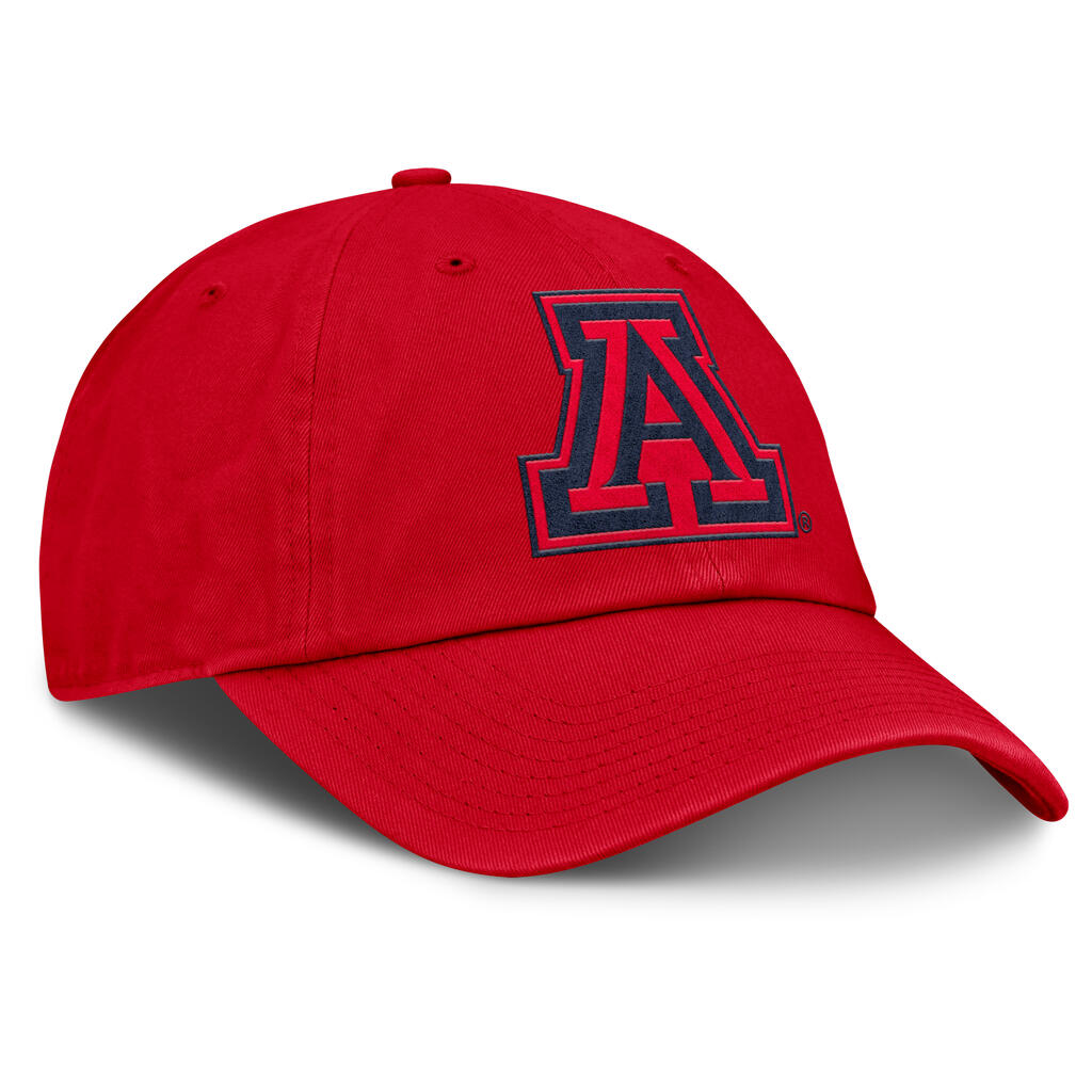 NCAA Arizona Wildcats Nike Tonal Primary Logo Slouch Adjustable Hat - Red