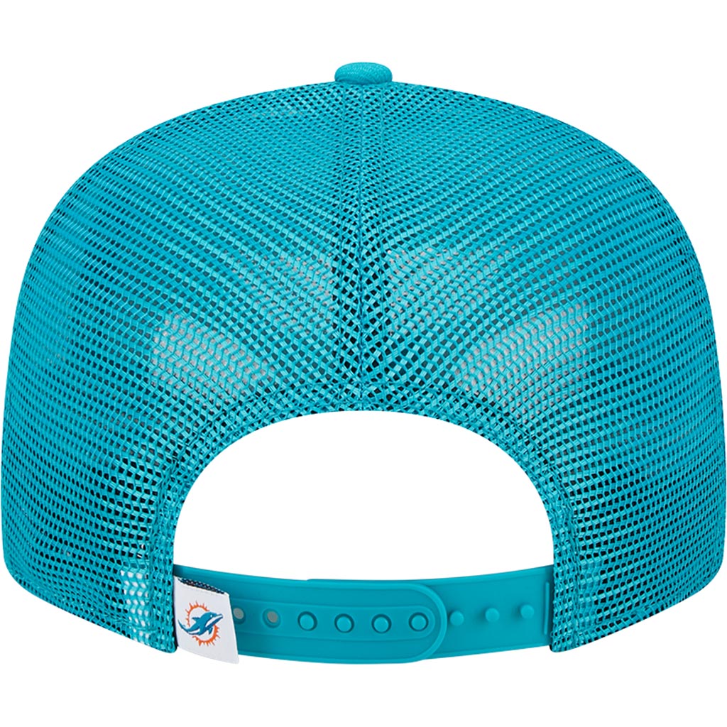 NFL Miami Dolphins New Era 9FIFTY Snapback Trucker Hat - Teal