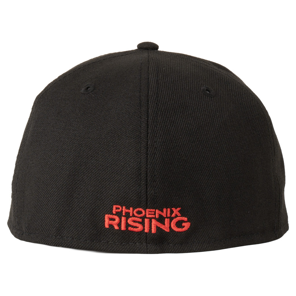 Phoenix Rising New Era Red Eye 59FIFTY Fitted Hat - Black