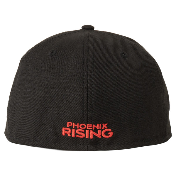 Phoenix Rising New Era Red Eye 59FIFTY Fitted Hat - Black - Just Sports