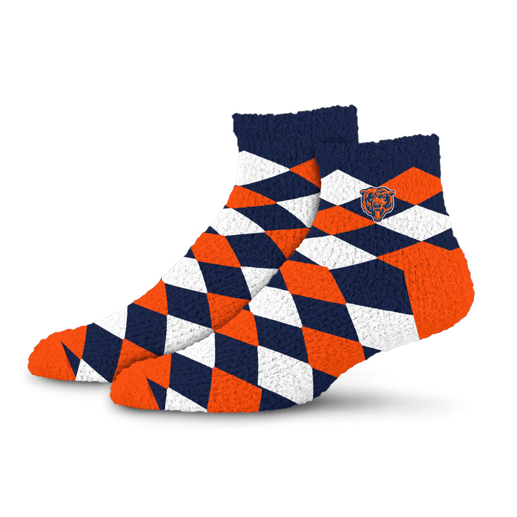 NFL Chicago Bears For Bare Feet Diamond Sleep Socks