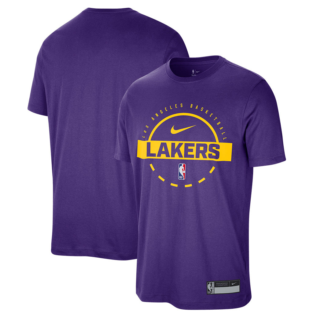 NBA Los Angeles Lakers Nike 2025 Authentic Practice T-Shirt - Purple