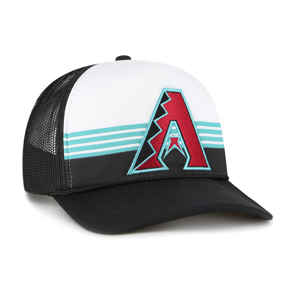 MLB Arizona Diamondbacks '47 Liftoff Trucker Snapback Hat - White
