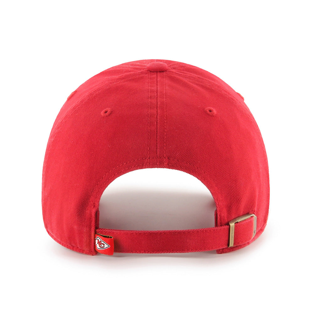 NFL Kansas City Chiefs &#39;47 Brand Clean Up Hat - Red