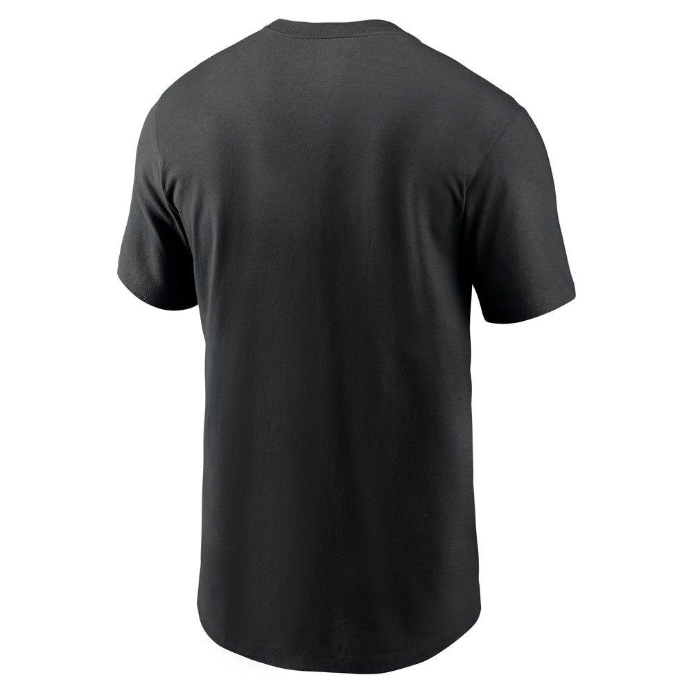 NFL San Francisco 49ers Nike Faded Essential T-Shirt - Black