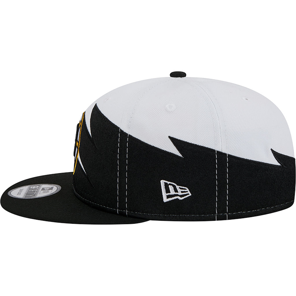 NHL Boston Bruins New Era Jagged 9FIFTY Snapback Hat - White