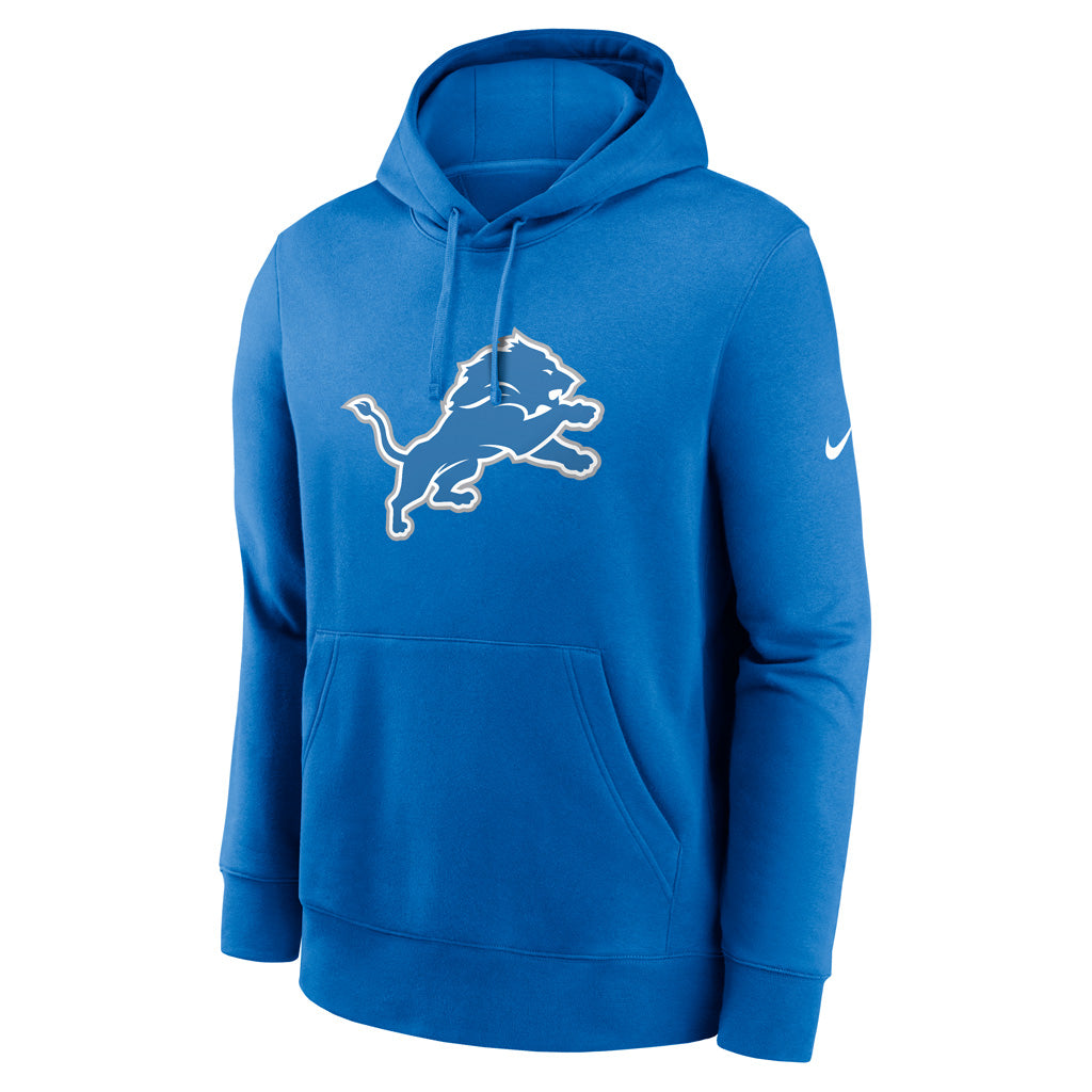 NFL Detroit Lions Nike Club Logo Pullover Hoodie