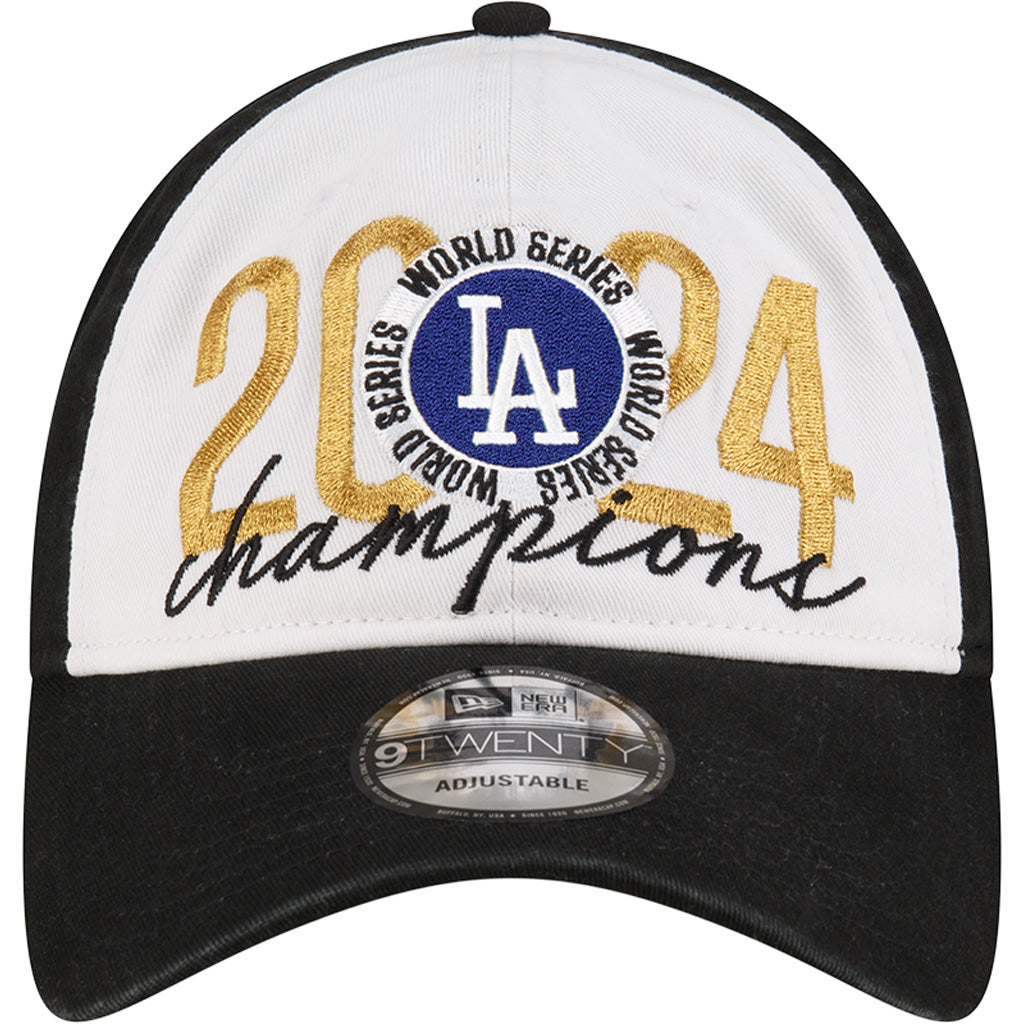 MLB Los Angeles Dodgers New Era 2024 World Series Champ Locker Room 9TWENTY Hat - White