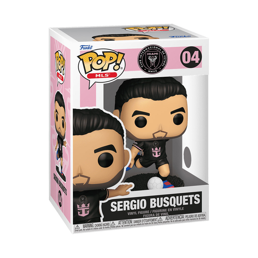 MLS Inter Miami Sergio Busquets Funko Pop! Vinyl Figure