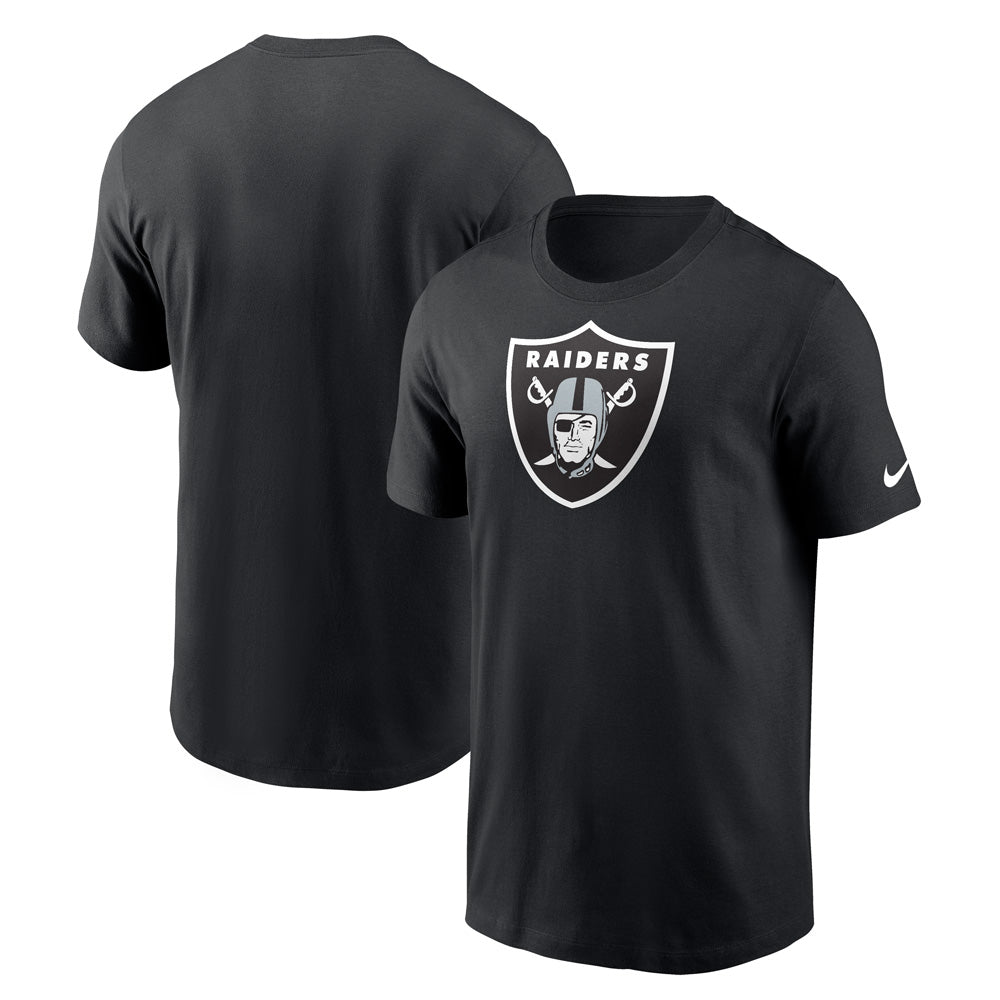 NFL Las Vegas Raiders Nike Logo Essential T-Shirt - Black