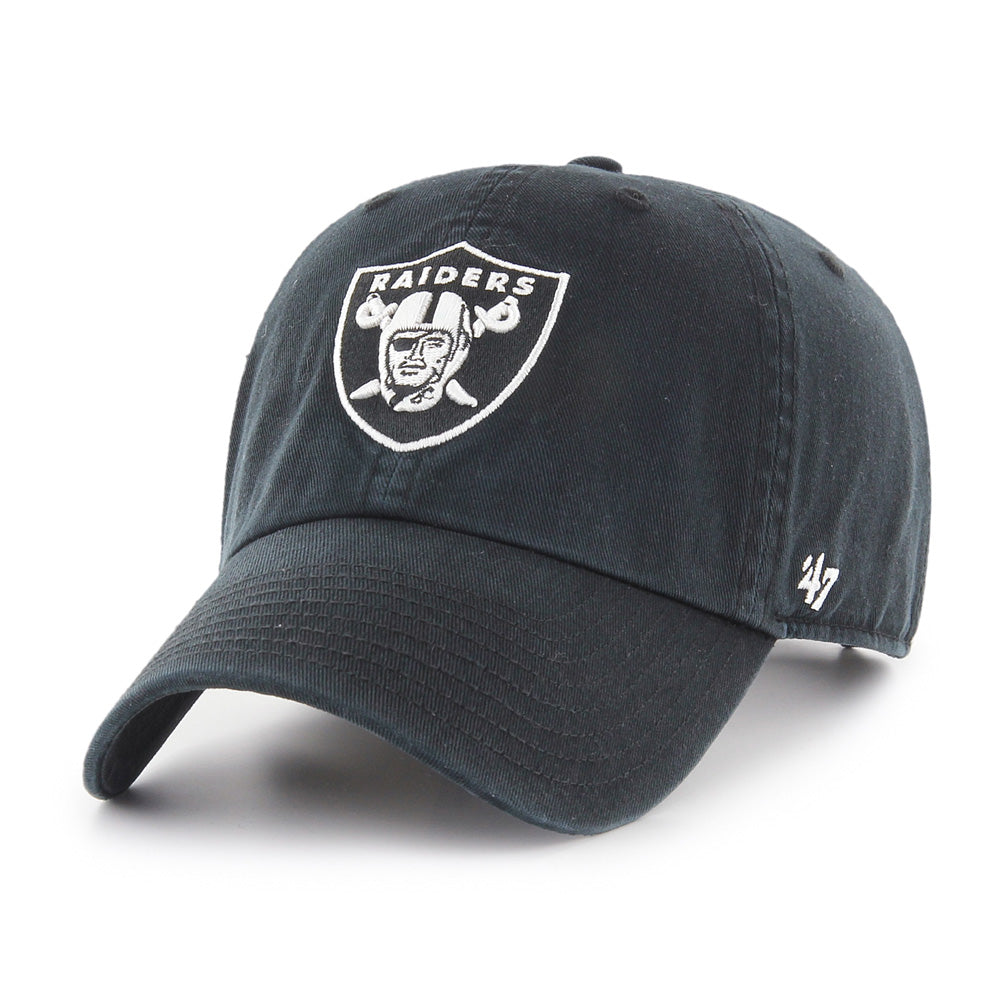 NFL Las Vegas Raiders '47 Clean Up Adjustable Hat - Black