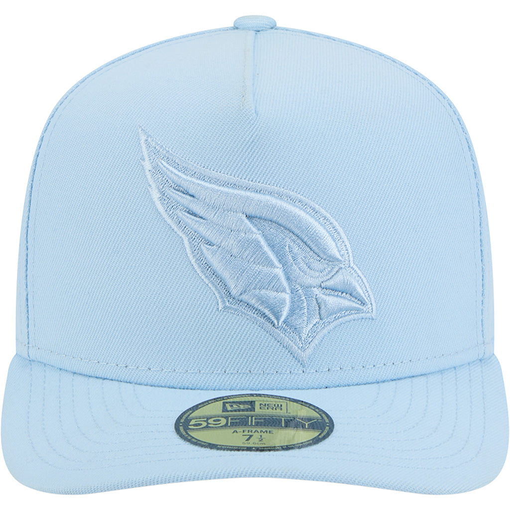 NFL Arizona Cardinals New Era Tonal Blue 59FIFTY A-Frame Fitted Hat - Blue