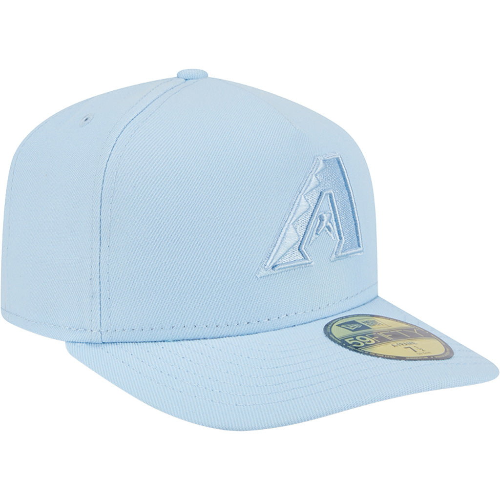 MLB Arizona Diamondbacks New Era Tonal Blue 59FIFTY A-Frame Fitted Hat - Blue