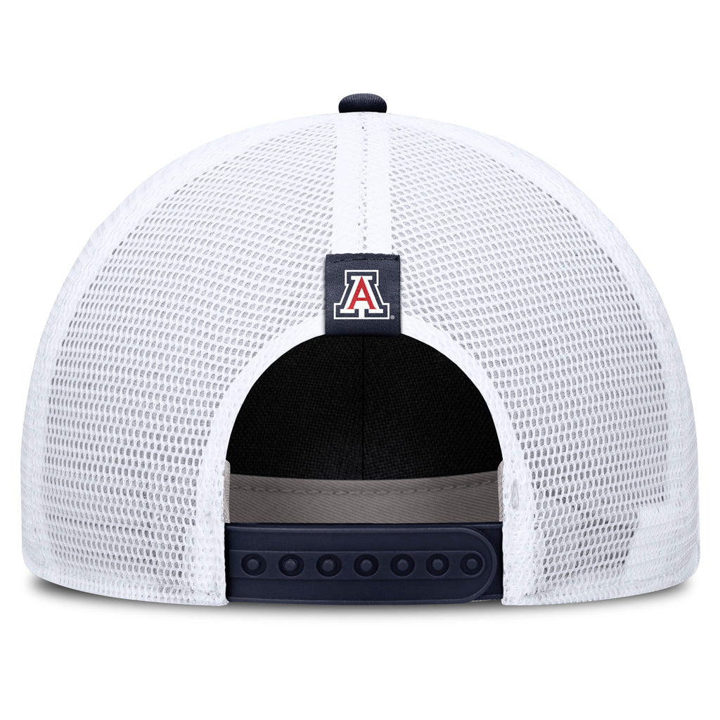 NCAA Arizona Wildcats Nike Tonal Primary Logo Trucker Snapback Hat - Khaki