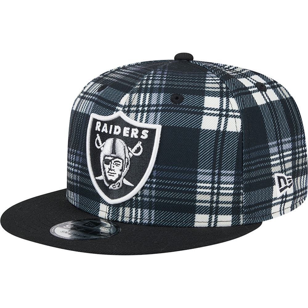 NFL Las Vegas Raiders New Era 2024/25 Sideline Sideline Statement 9FIFTY Snapback Hat - Black