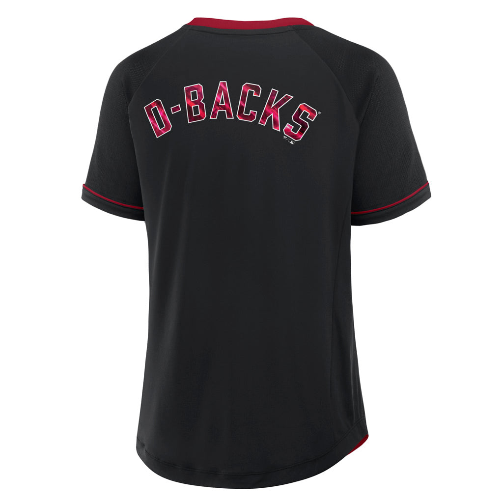 MLB Arizona Diamondbacks Fanatics Women's League Diva T-Shirt - Black