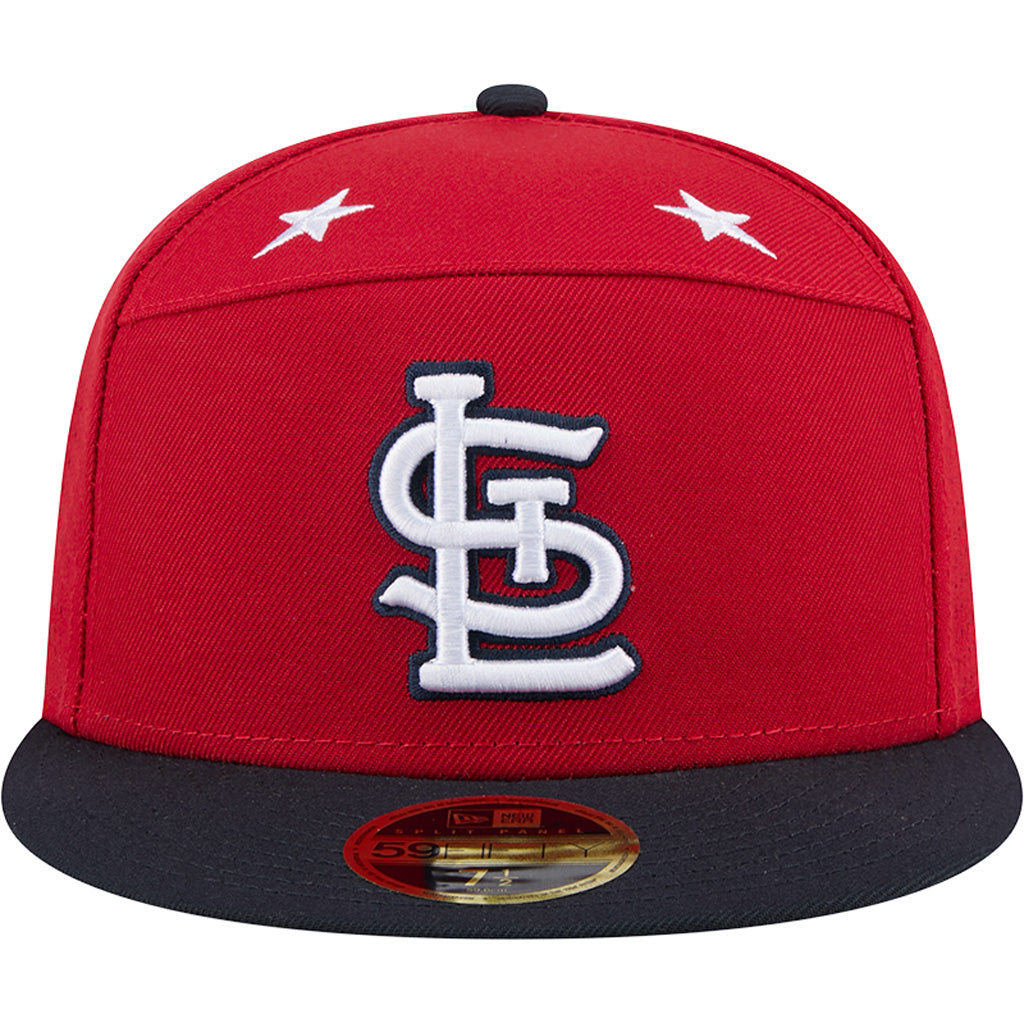 MLB St. Louis Cardinals New Era 2025 All Star Game 59FIFTY Fitted Hat - Red
