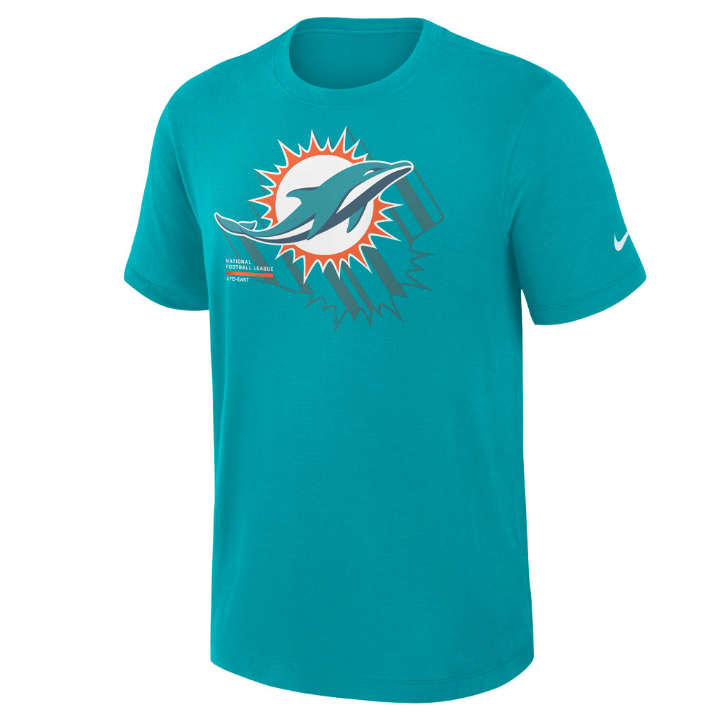 NFL Miami Dolphins Nike Slub T-Shirt - Teal