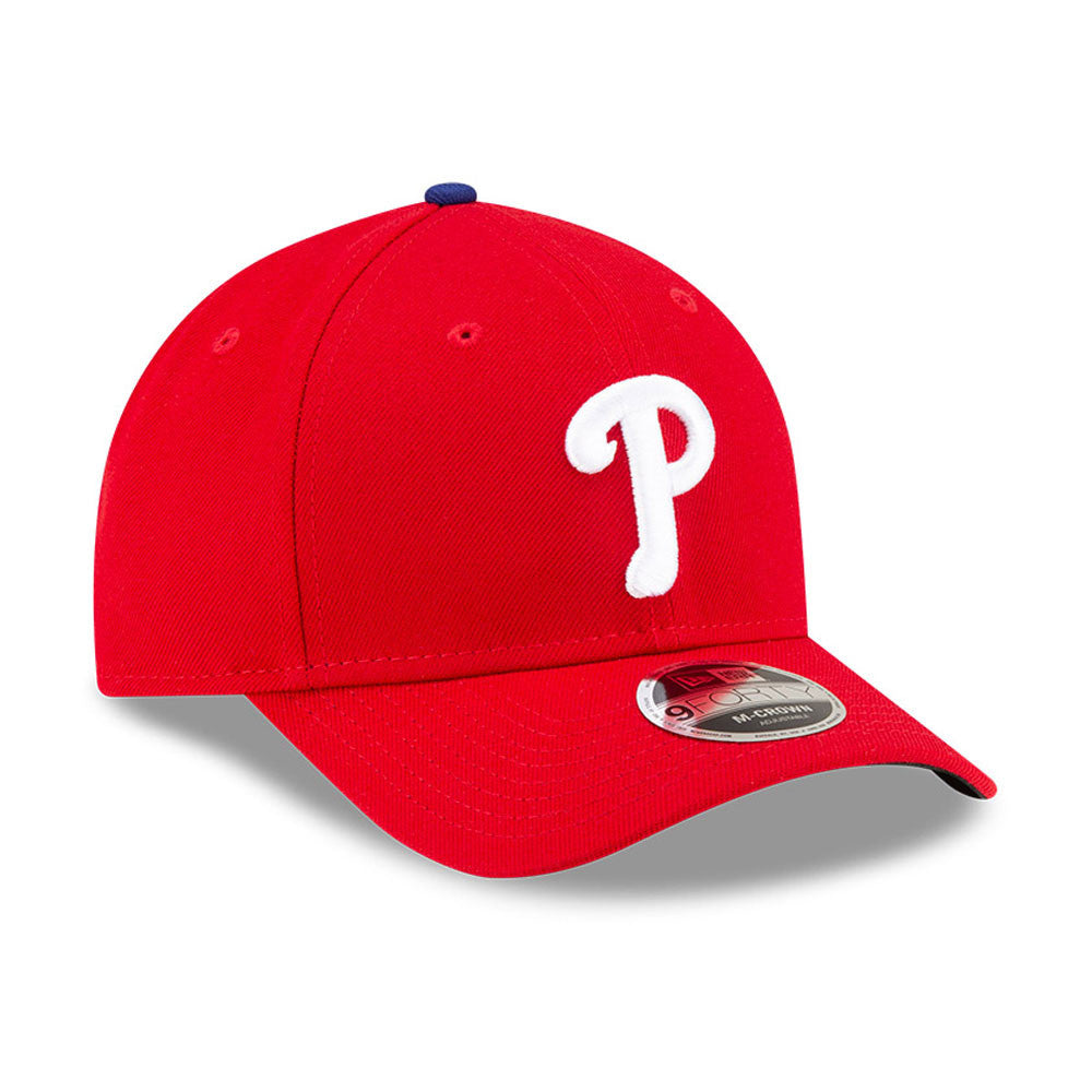 MLB Philadelphia Phillies New Era Game Player Replica 9FORTY M-Crown Hat - Red