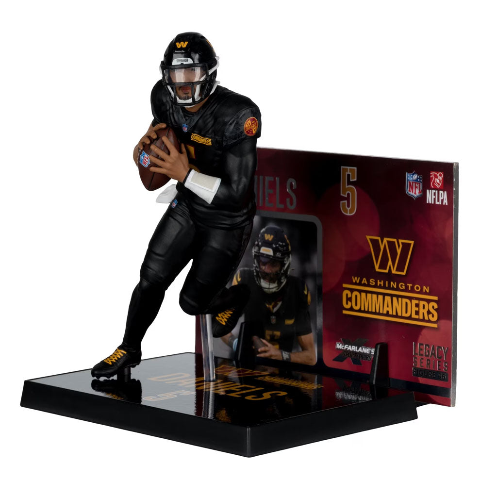 NFL Washignton Commanders Jayden Daniels McFarlane 7-Inch Alternate Classic Jersey Figure