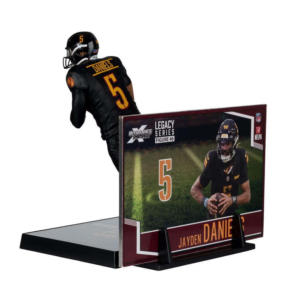 NFL Washignton Commanders Jayden Daniels McFarlane 7-Inch Alternate Classic Jersey Figure