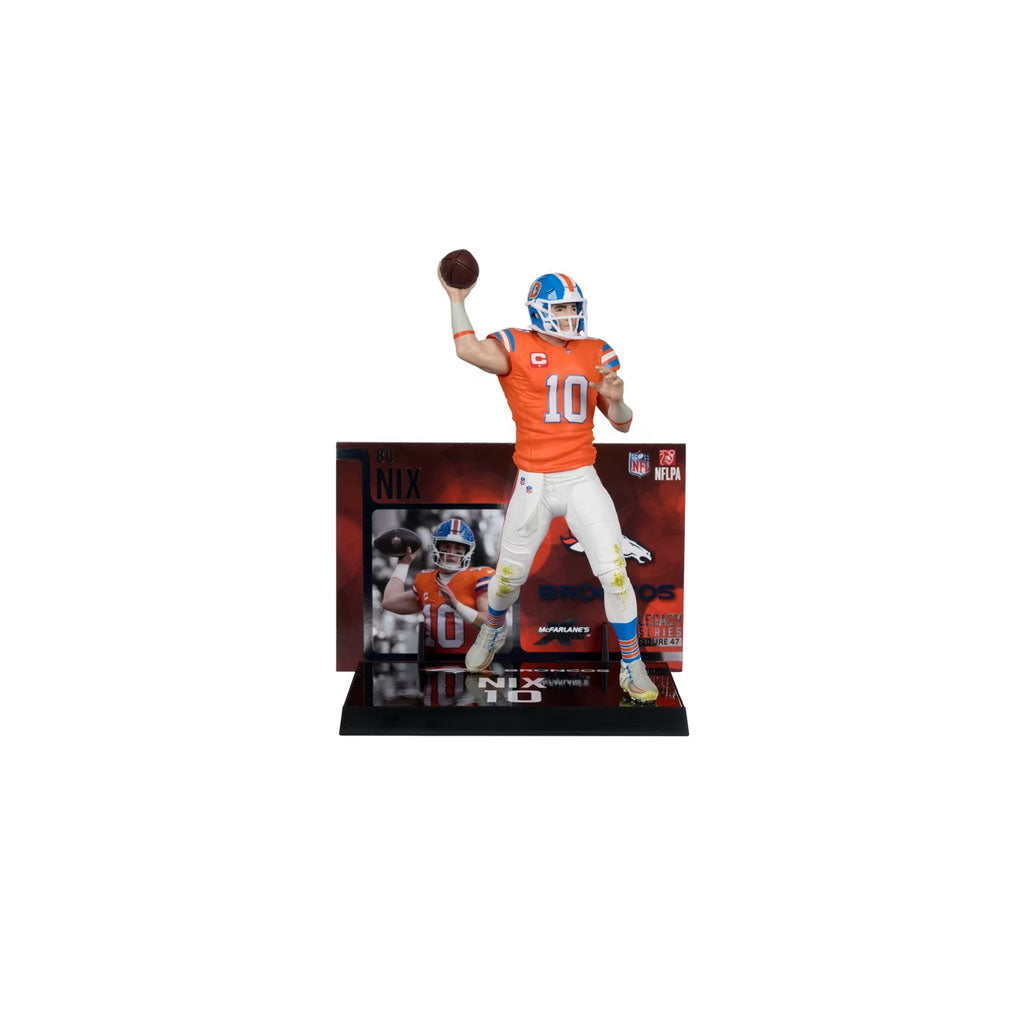 NFL Denver Broncos Bo Nix McFarlane 7-Inch Classic Jersey Figure