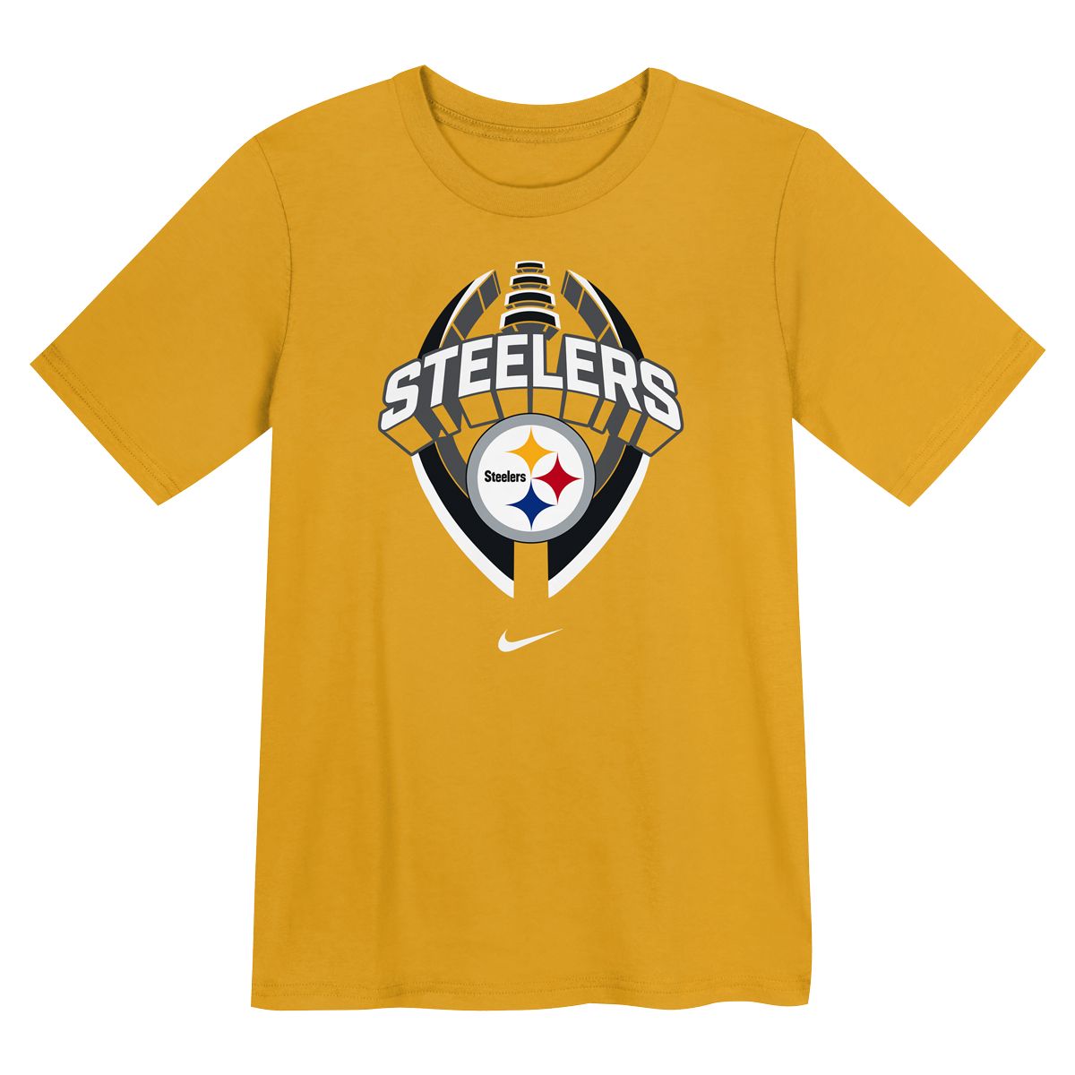 NFL Pittsburgh Steelers Kids Nike Icon T-Shirt - Black