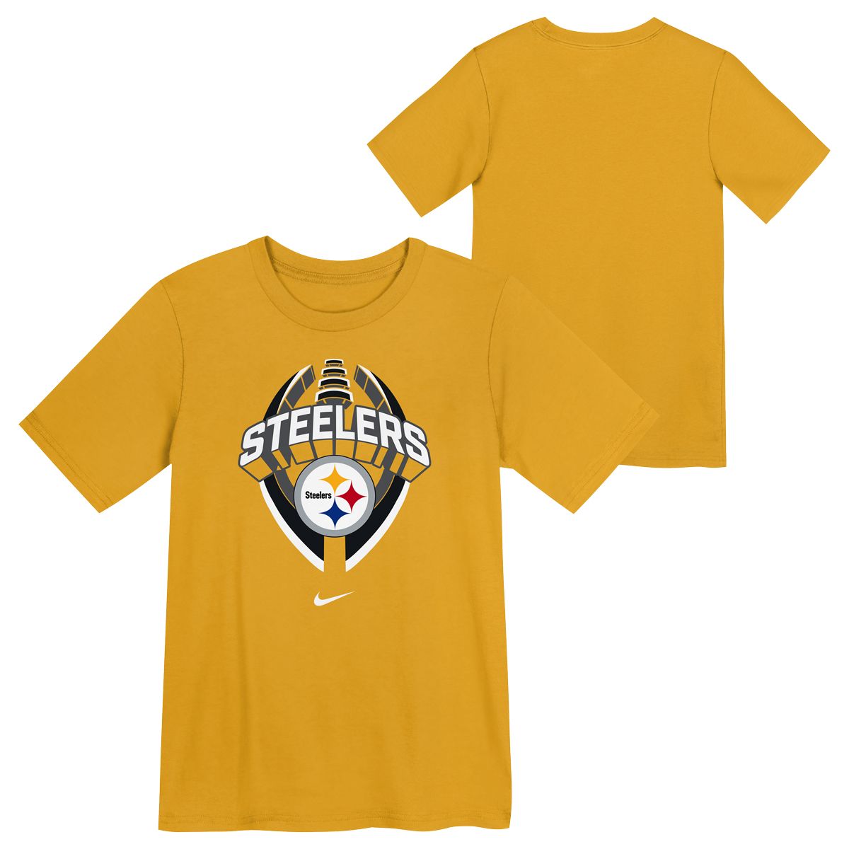 NFL Pittsburgh Steelers Kids Nike Icon T-Shirt - Black