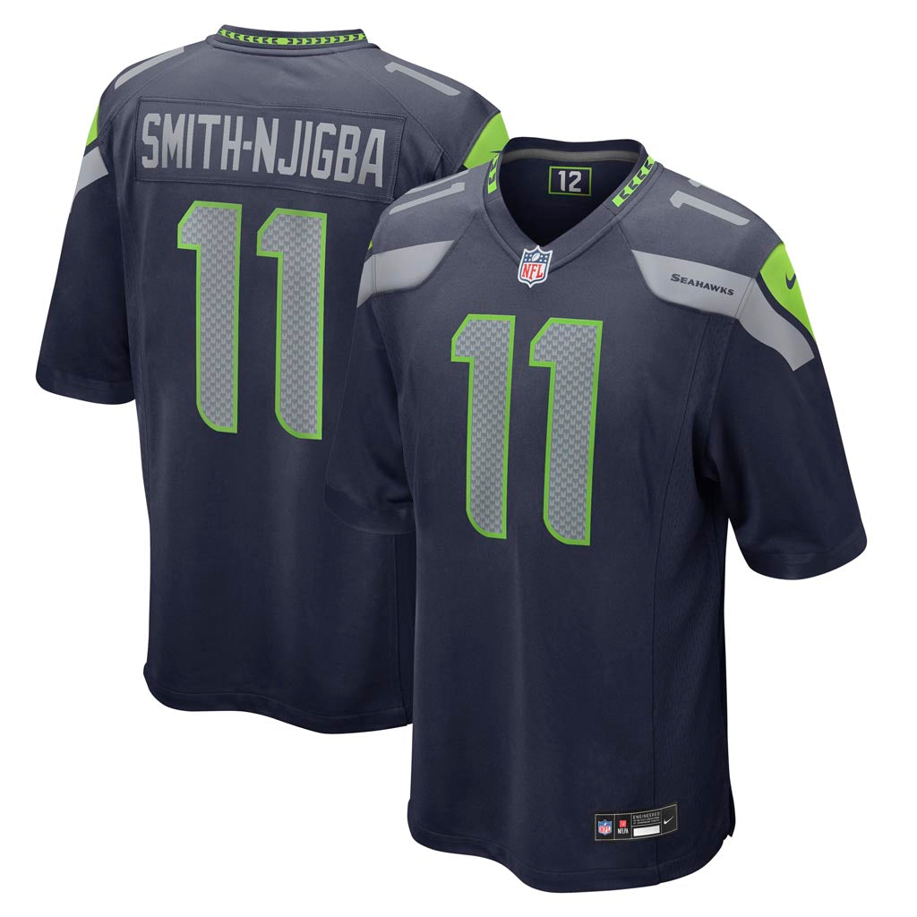 NFL Seattle Seahawks Jaxon Smith-Njigba Nike Home Game Jersey - Navy