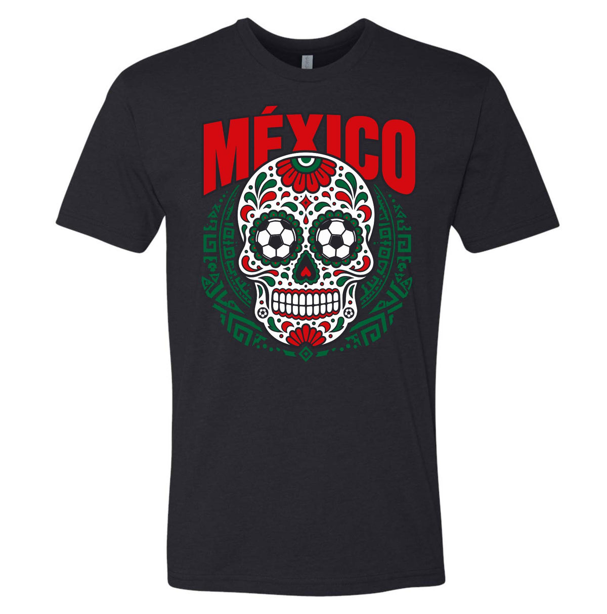 Mexico Comfort Colors Sugar Skull T-Shirt- Black