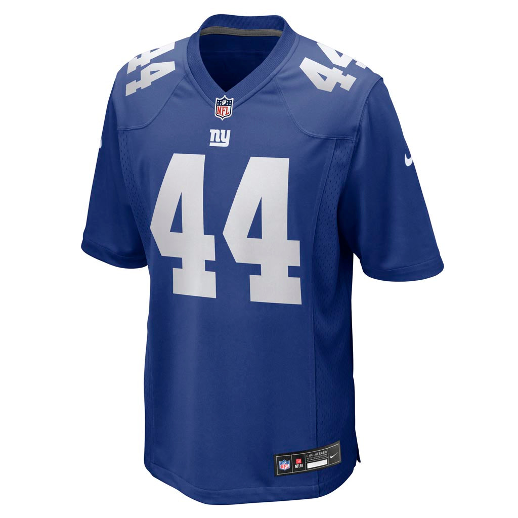 NFL New York Giants Cam Skattebo Nike Home Game Jersey - Blue