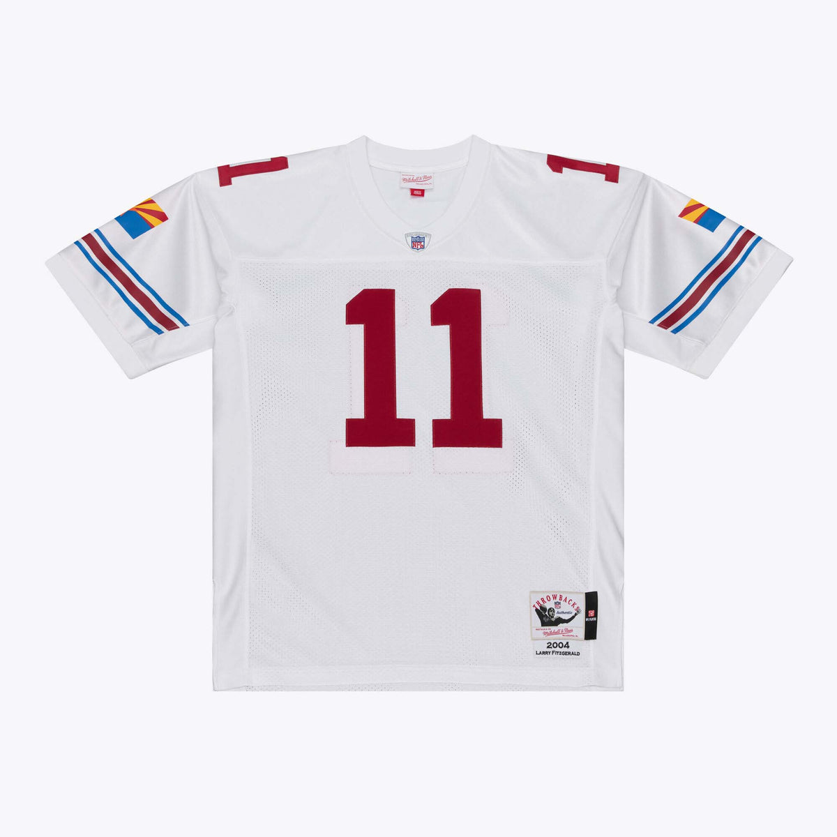 NFL Arizona Cardinals Larry Fitzgerald Mitchell and Ness 2004 Legacy Jersey- White