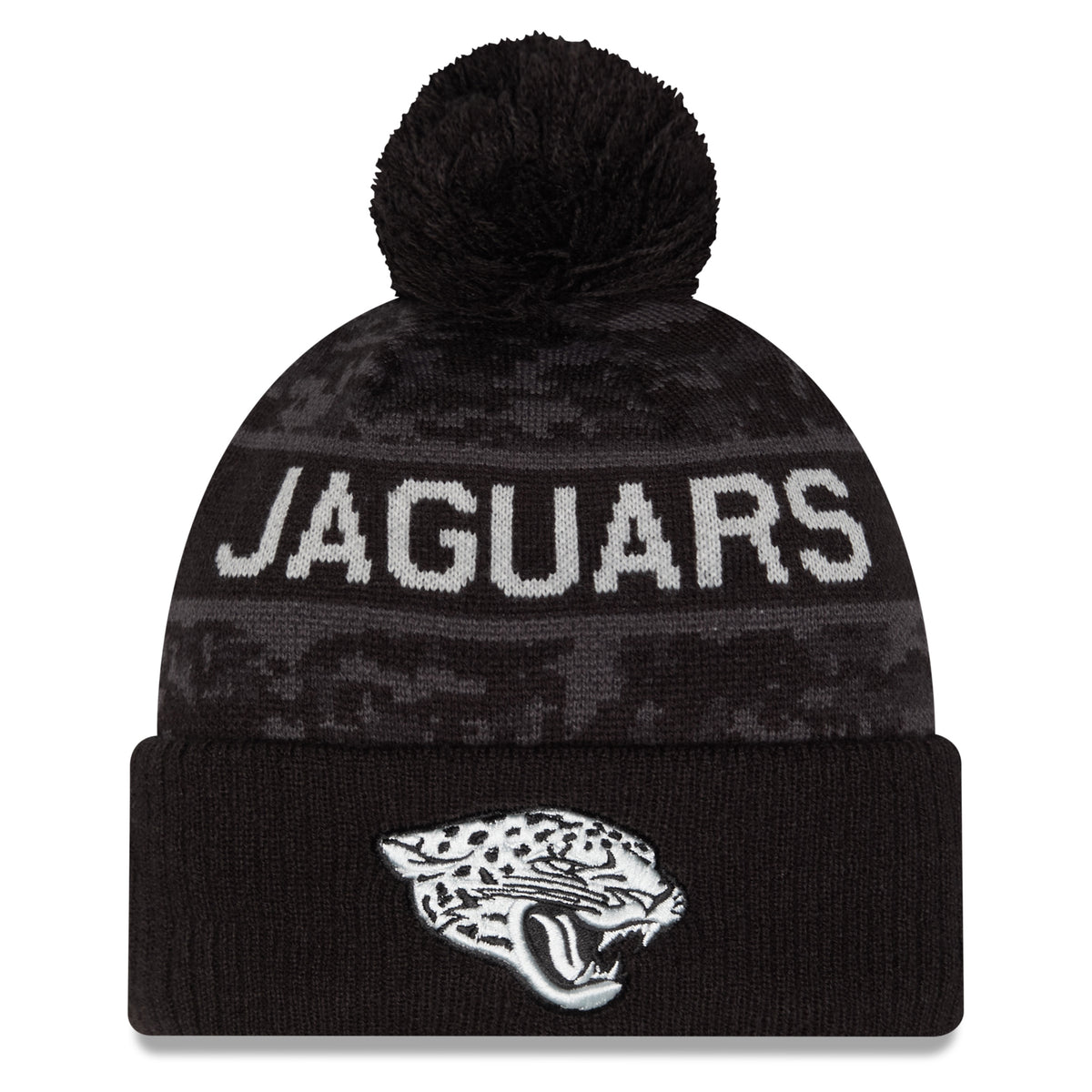 NFL Jacksonville Jaguars New Era 2026 Salute to Service Knit- Black