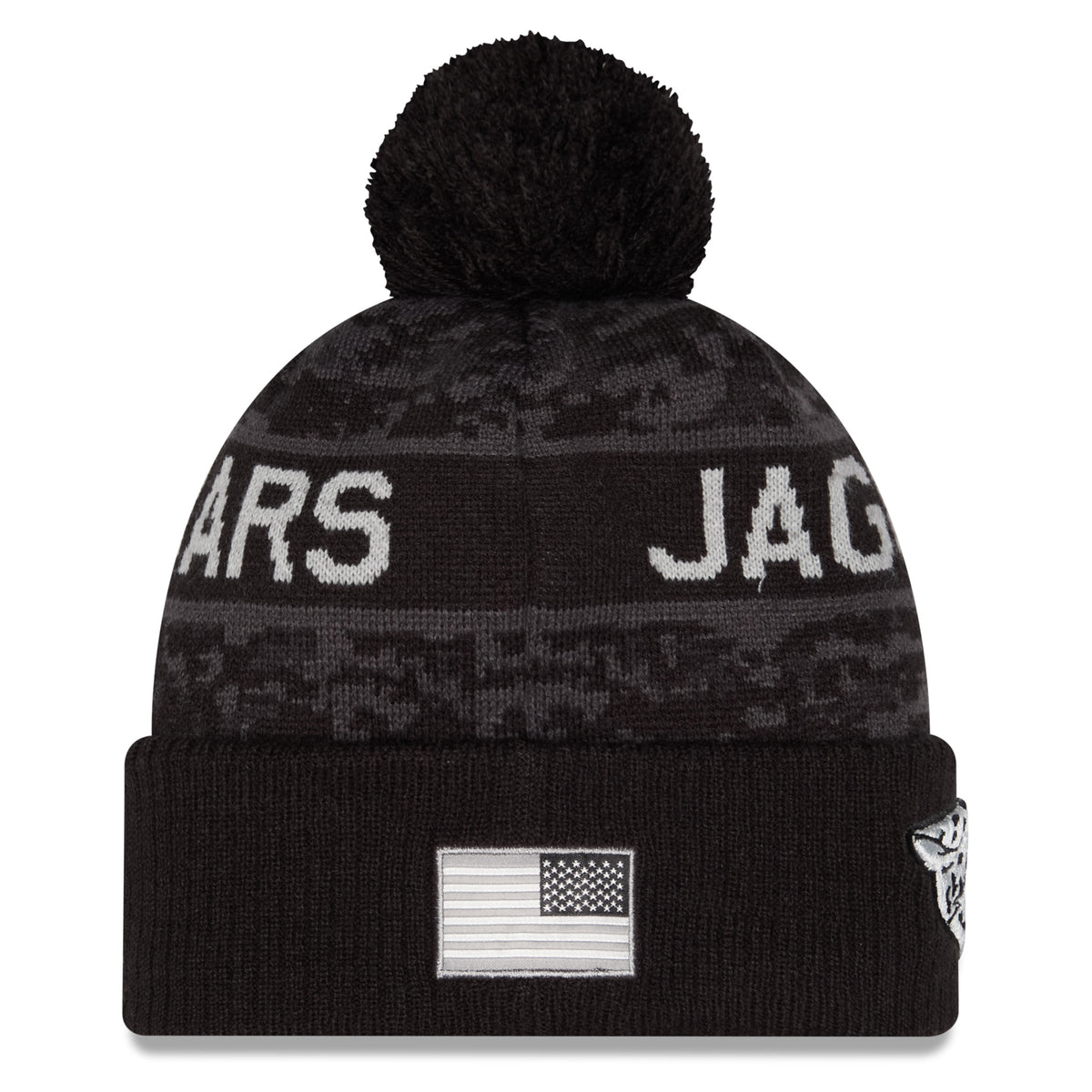 NFL Jacksonville Jaguars New Era 2026 Salute to Service Knit- Black