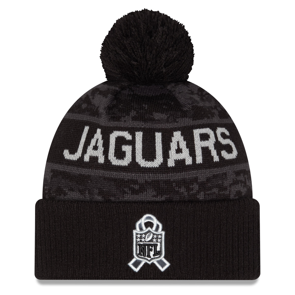 NFL Jacksonville Jaguars New Era 2026 Salute to Service Knit- Black