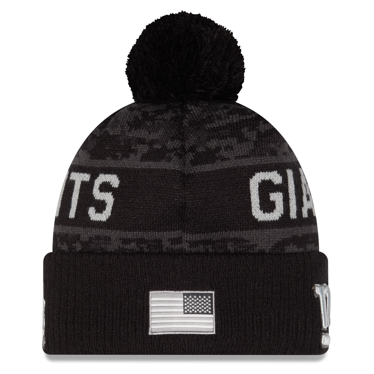NFL New York Giants New Era 2026 Salute to Service Knit- Black