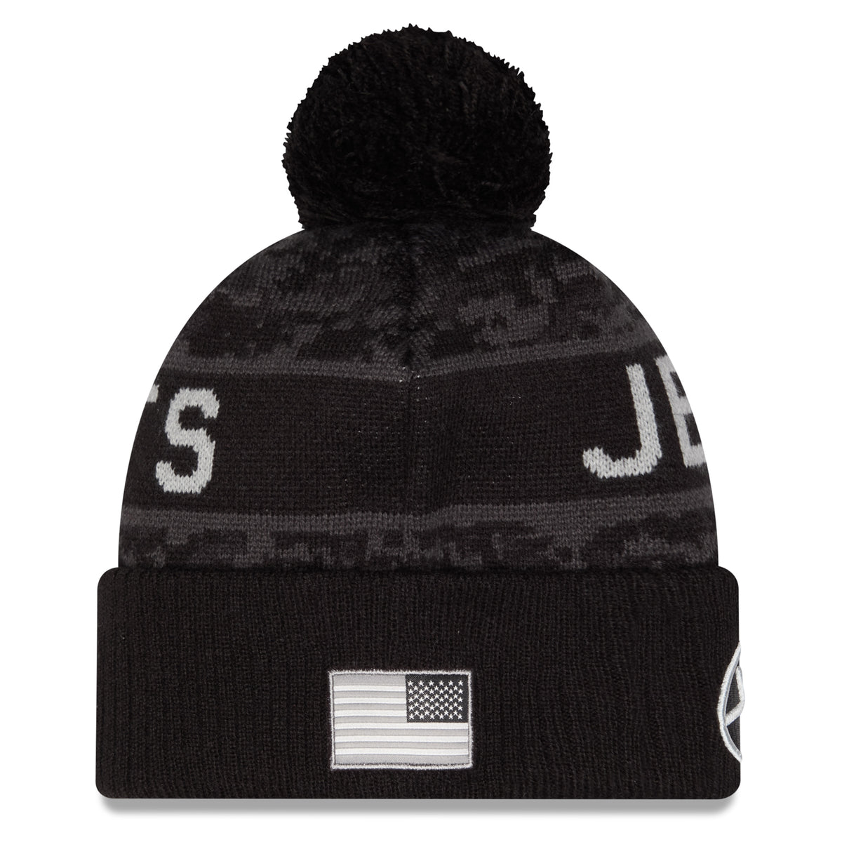 NFL New York Jets New Era 2026 Salute to Service Knit- Black