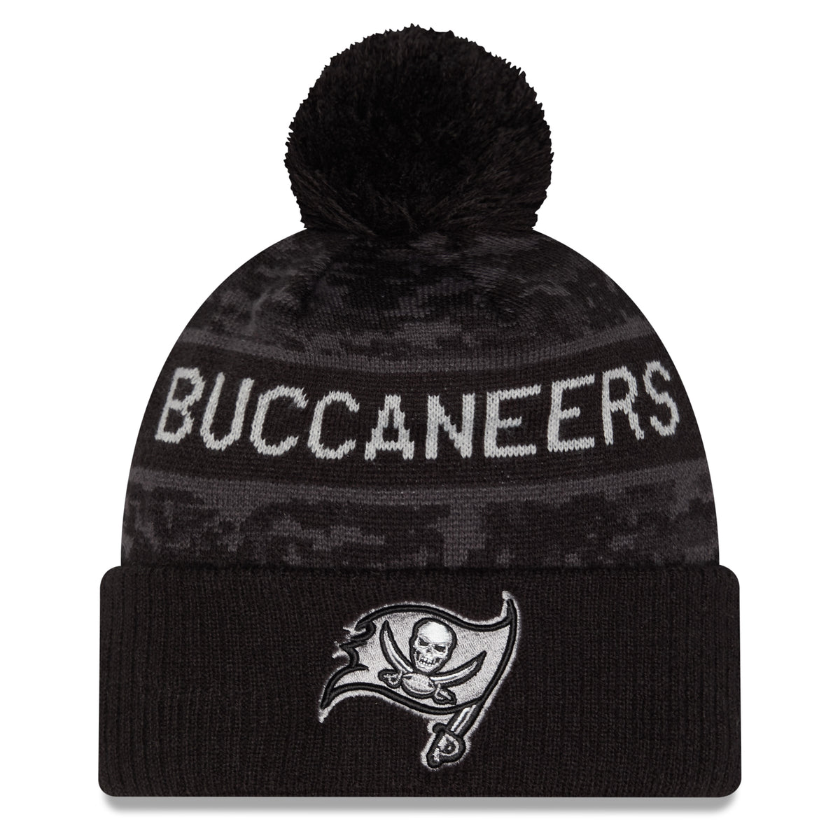 NFl Tampa Bay Buccaneers New Era 2026 Salute to Service Knit- Black