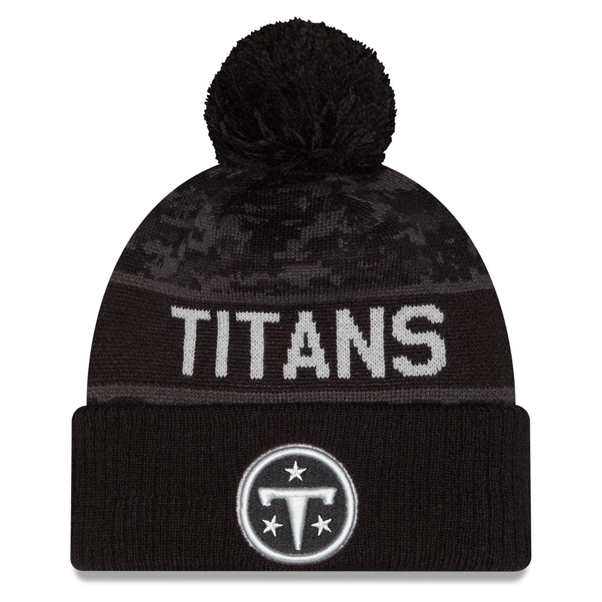 NFL Tennessee Titans New Era 2026 Salute to Service Knit- Black